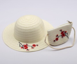 ست کیف و کلاه حصیری(7-3 سال)