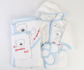 ست چهار تکه حوله bebe kevi ترکیه