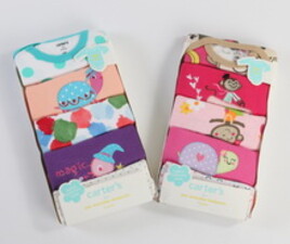 بادی 5 تایی carter's (سایز nb)