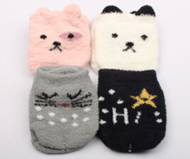 جوراب حوله ای استپ دار(2-1 سال)