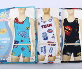 زیرپوش و شورت Defnem ترکیه (4-3 سال)