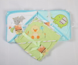 حوله کلاه دار و لیف carter's