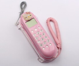 تلفن رومیزی و دیواری hello kitty |سری جدید