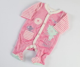 سرهمی جورابدار مخمل baby club