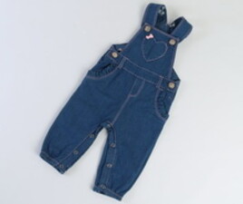 شلوار پیشبندی جین happiness