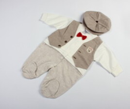 سرهمی نوزادی با کلاه G.a.y.e ترکیه