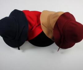 کلاه گرد نمدی