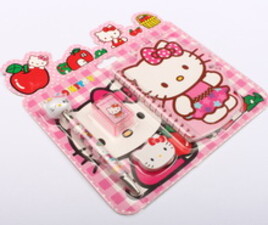 ست دفترچه یادداشت hello kitty