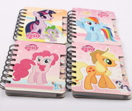 دفترچه یادداشت سیمی پونی(سایز بزرگ)