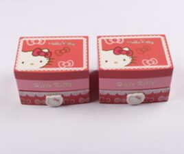 جعبه جواهر موزیکال hello kitty