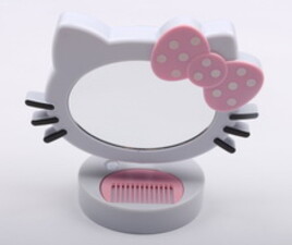 چراغ مطالعه آینه دار Hello kitty