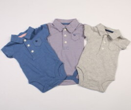 بادی یقه دار سایز 0 carter's