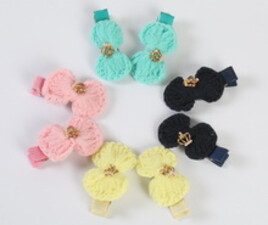 گل سر انبری توردار