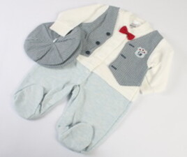 سرهمی نوزادی با کلاه G.a.y.e ترکیه