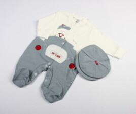 سرهمی نوزادی با کلاه G.a.y.e ترکیه