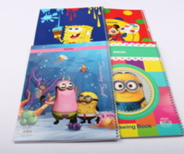 دفتر نقاشی سیمی نهال