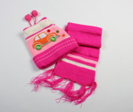 کلاه و شال نوزادی