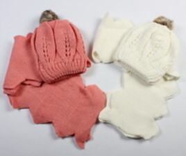 شال و کلاه دو لایه