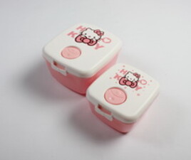 ظرف غذای دوتایی hello kitty