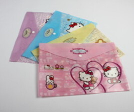 پوشه دکمه دار طرح کارتونی