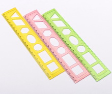 خط کش شابلون دار ژله ای