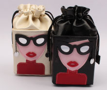 کیف شکلاتی برجسته