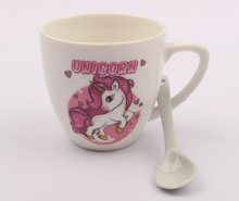 فنجان سرامیکی اسب تک شاخ