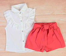 شومیز و شلوارک blue star