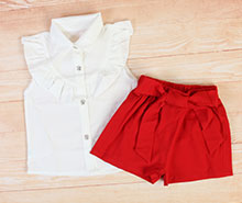 شومیز و شلوارک blue star