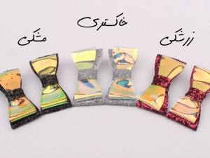 گل سر انبری هولوگرامی (2 عددی)