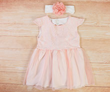 پیراهن با تل avina baby