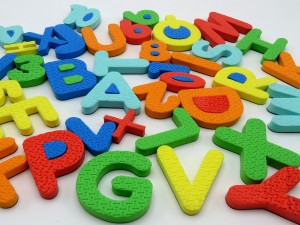 فومی مگنتی حروف و اعداد انگلیسی