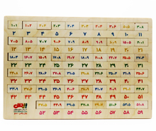 پازل چوبی ریاضی جمع