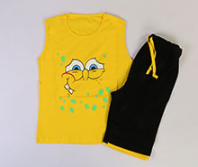 تاپ و شلوارک باب اسفنجی vachyoon