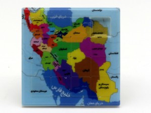 پازل کشویی نقشه ایران