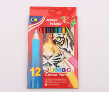 مداد رنگی 12 رنگ قطور