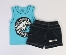 تاپ و شلوارک mahta baby