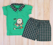 تیشرت و شلوارک mahta baby