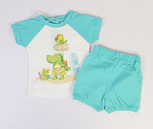 تیشرت و شلوارک mahta baby