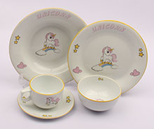 سرویس غذا خوری 5 تکه اسب تک شاخ