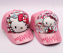 کلاه لبه دار کیتی Hello Kitty (7 سال به بالا)