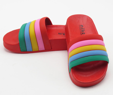 دمپایی رنگین کمانی قرمز(نیکتا)