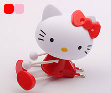 چراغ خواب پریزی سنسوردار کیتی hello kitty