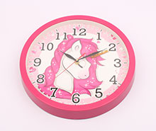 ساعت دیواری اسب تک شاخ