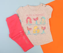 تیشرت و ساق پری دریایی breeze