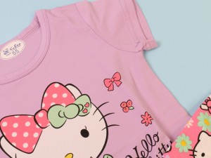 تیشرت و شلوارک هلو کیتی childrens wear