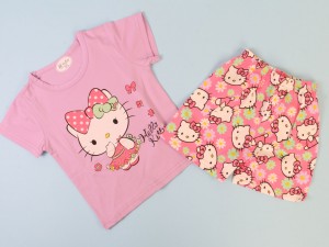 تیشرت و شلوارک هلو کیتی childrens wear