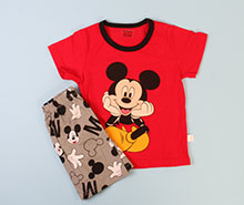 تیشرت و شلوارک میکی موس babeitongqu