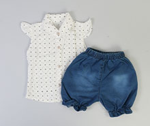 شومیز و شلوارک blue star