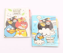 دفترچه یادداشت و خودکار انگری بردز